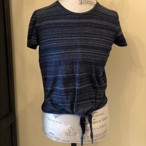 Madewell front tie T-Shirt